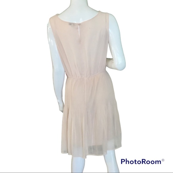 VITTA LUNA PALE PINK SLEEVELESS COWL NECK DRESS - Picture 2 of 10